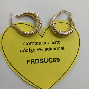 ARRACADAS ORO 14K 1.8 (NUEVO)