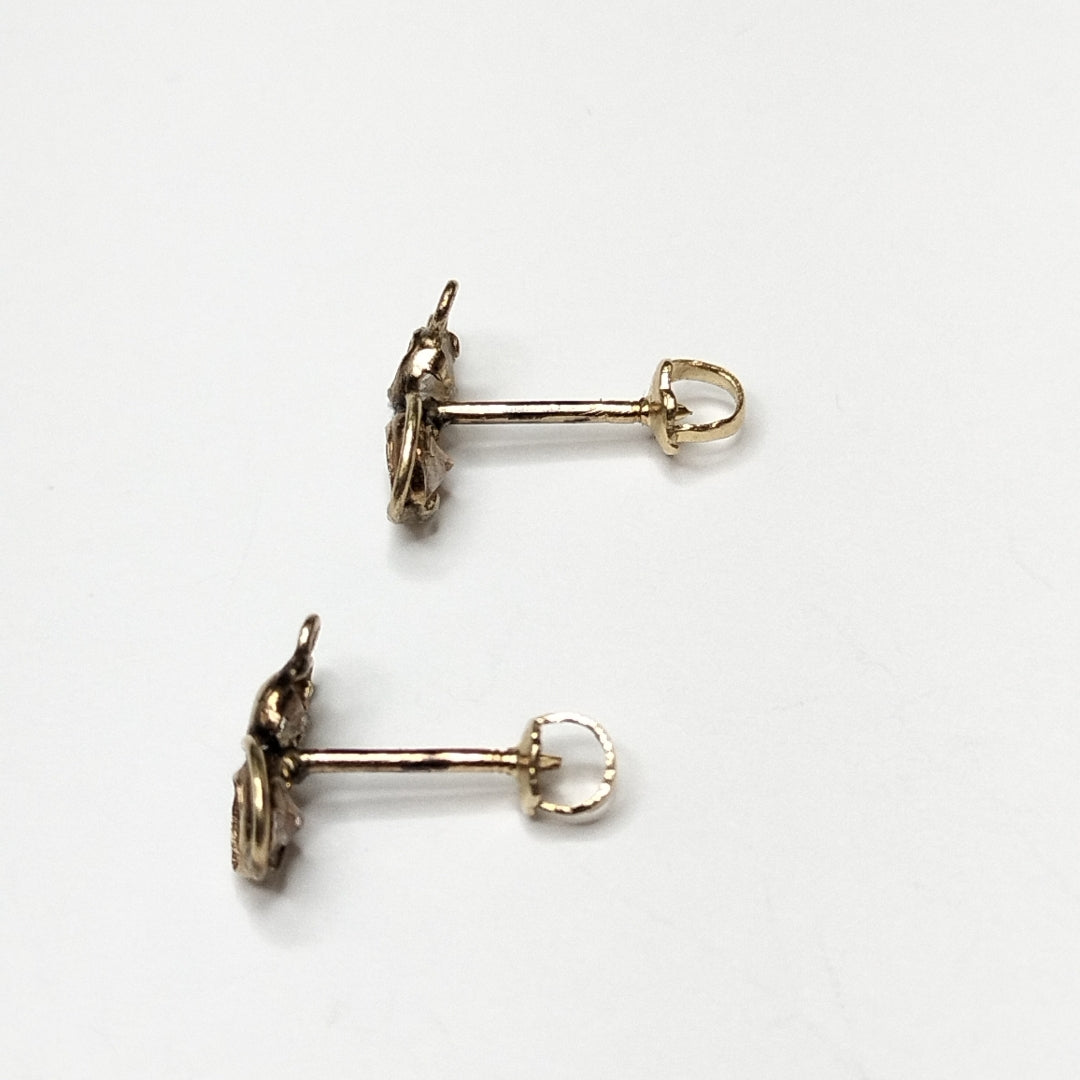 BROQUELES PAR ORO 14 K 0.5 GRMS (SEMINUEVO)