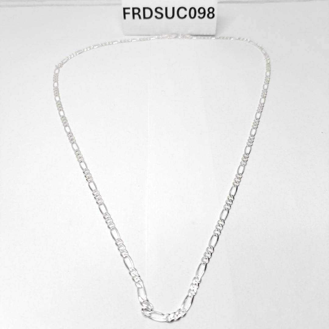 CADENA 3X1 PLATA .925 55 CM 7.12 GR (NUEVO)