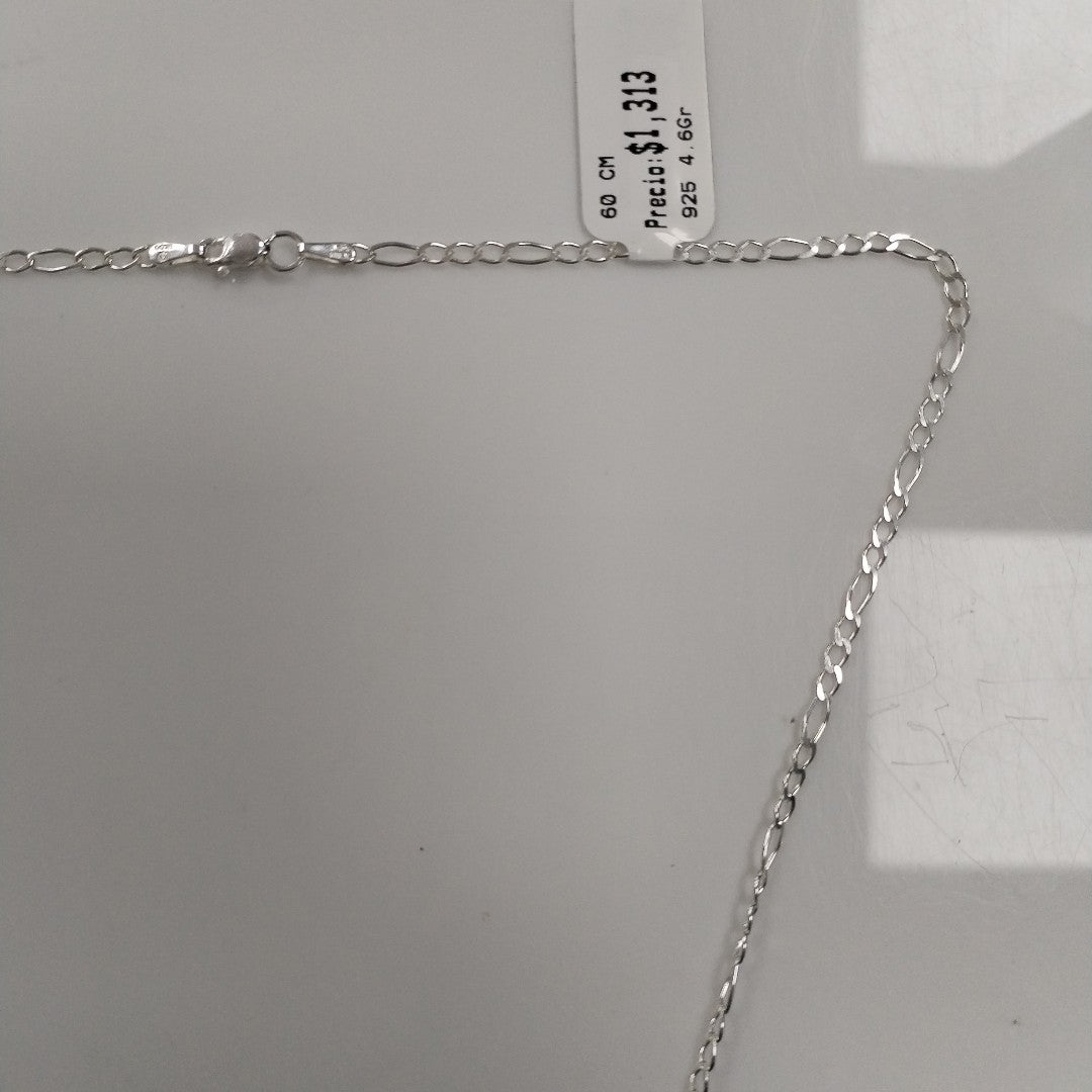 CADENA 3X1 PLATA .925 60 CM 4.62 GR (NUEVO)