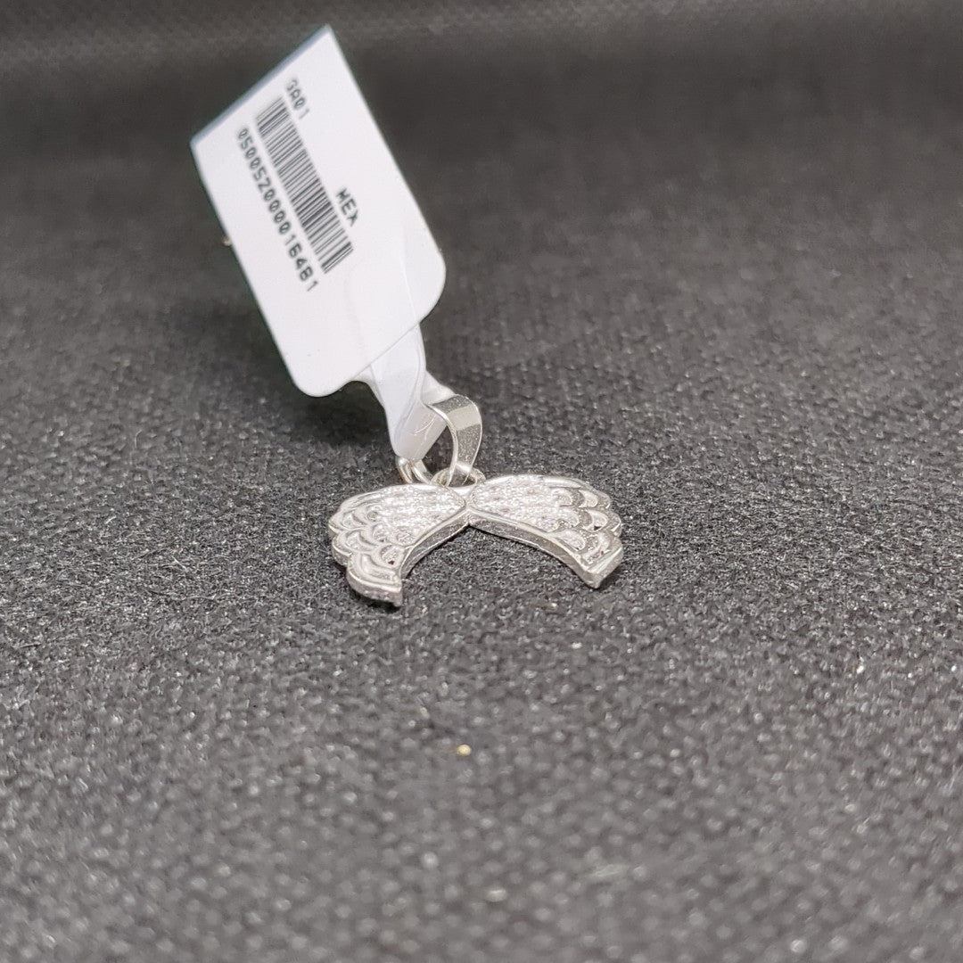 DIJE ALAS C/CIRCONIAS PLATA .925 2.3 GR (NUEVO)
