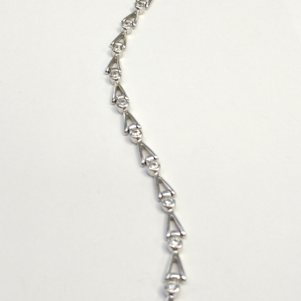 PULSERA ORO BLANCO 14 K 11,70 GRMS (SEMINUEVO)