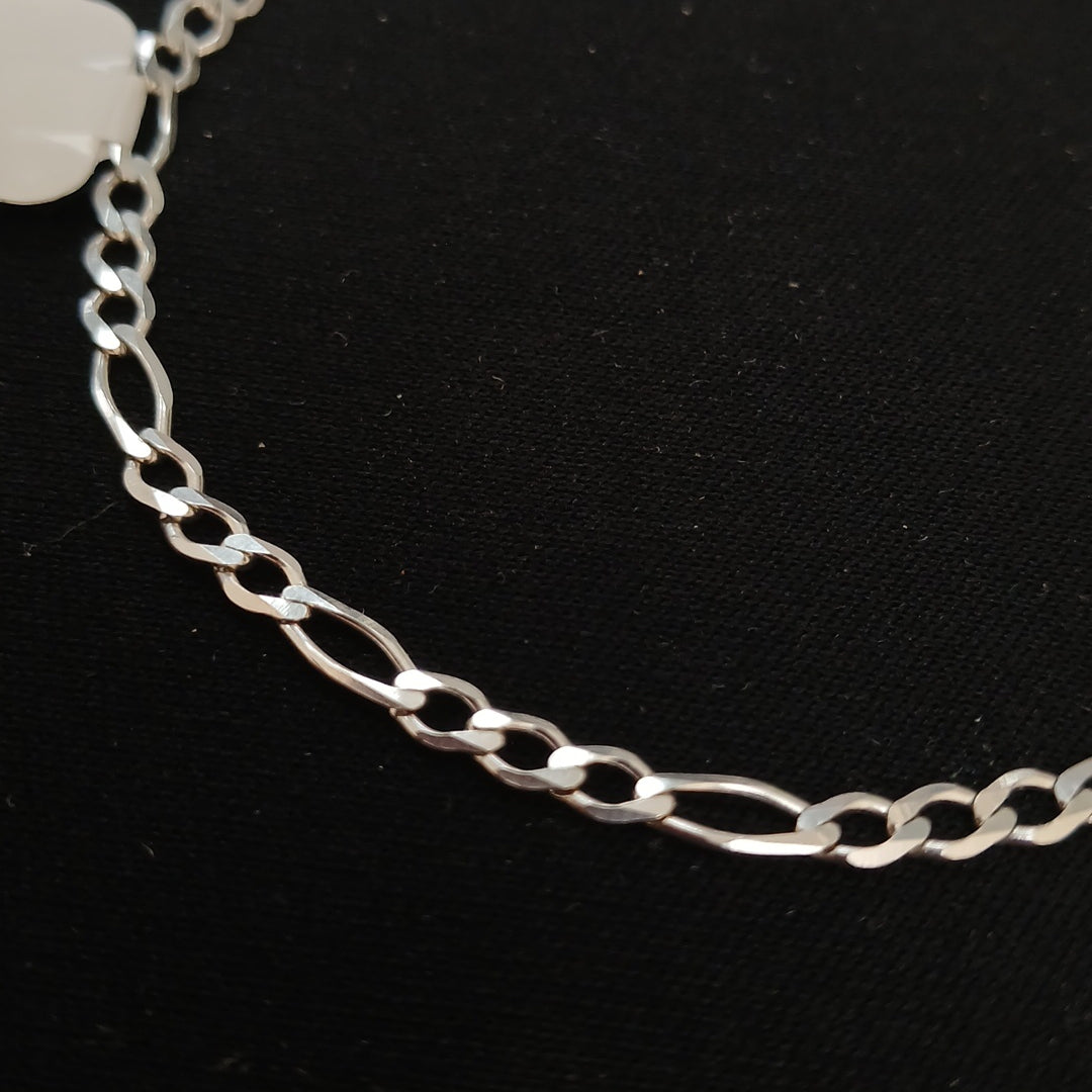 PULSERA TEJIDO 3X1 PLATA .925 21 CM 3.2 GR (NUEVO)