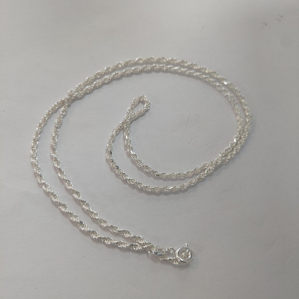 CADENA TORZAL PLATA .925 60 CM 10.52 GR (NUEVO)
