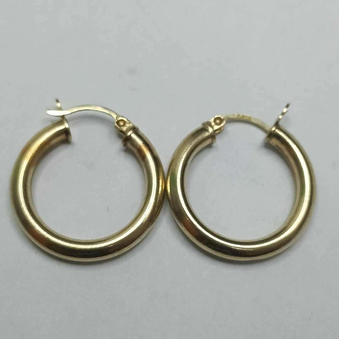 ARRACADAS PAR ORO 14 K 3.5 GRMS (SEMINUEVO)