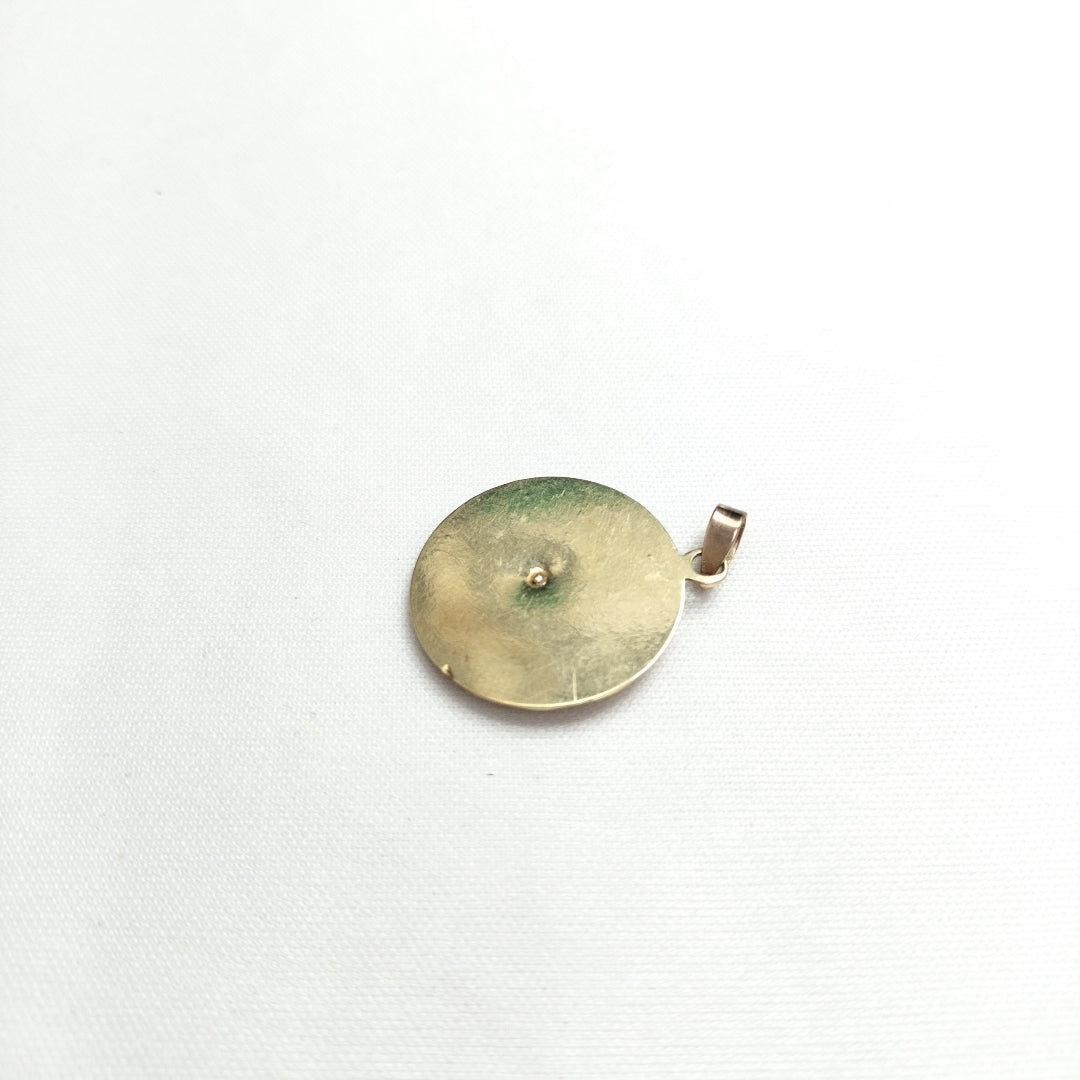MEDALLA RELIGIOSA ORO 14 K 3 GRMS (SEMINUEVO)