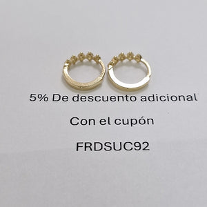 HUGGIES ORO 14K 1.4 (NUEVO)