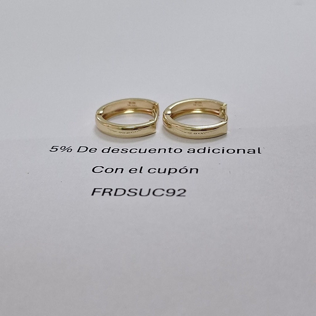 HUGGIES ORO 14K 1.7 (NUEVO)