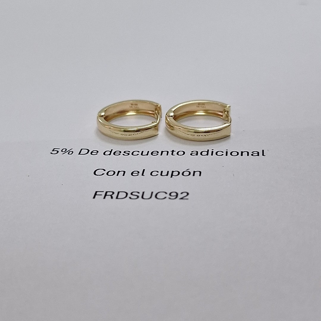 HUGGIES ORO 14K 1.7 (NUEVO)