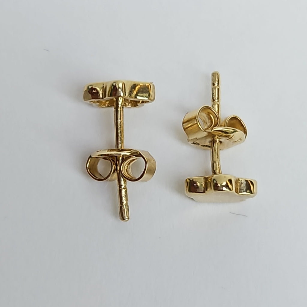 BROQUELES ORO 14K 1.1 (NUEVO)