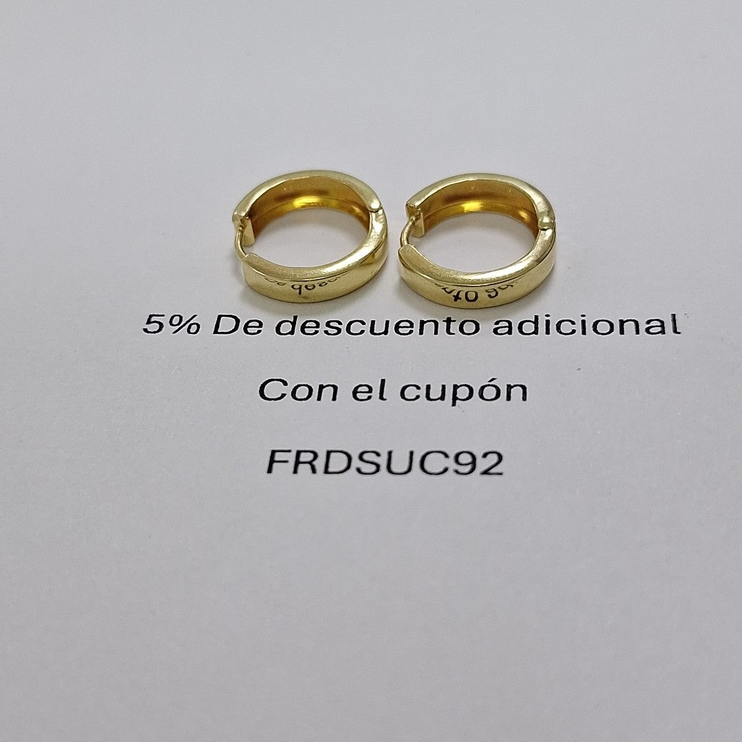 HUGGIES ORO 14K 1.6 (NUEVO)