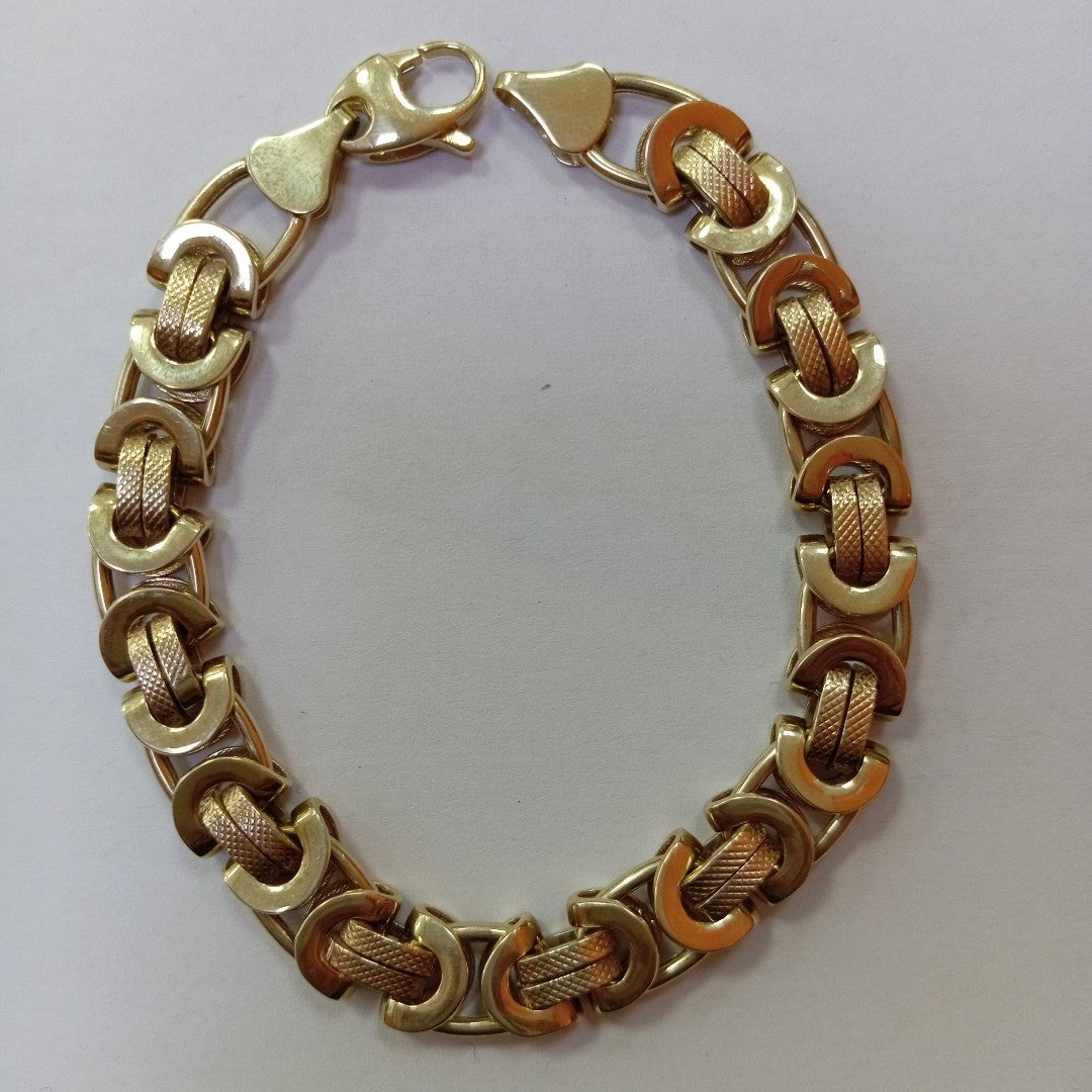 PULSERAS CABALLERO ORO 10K 13.8 (NUEVO)