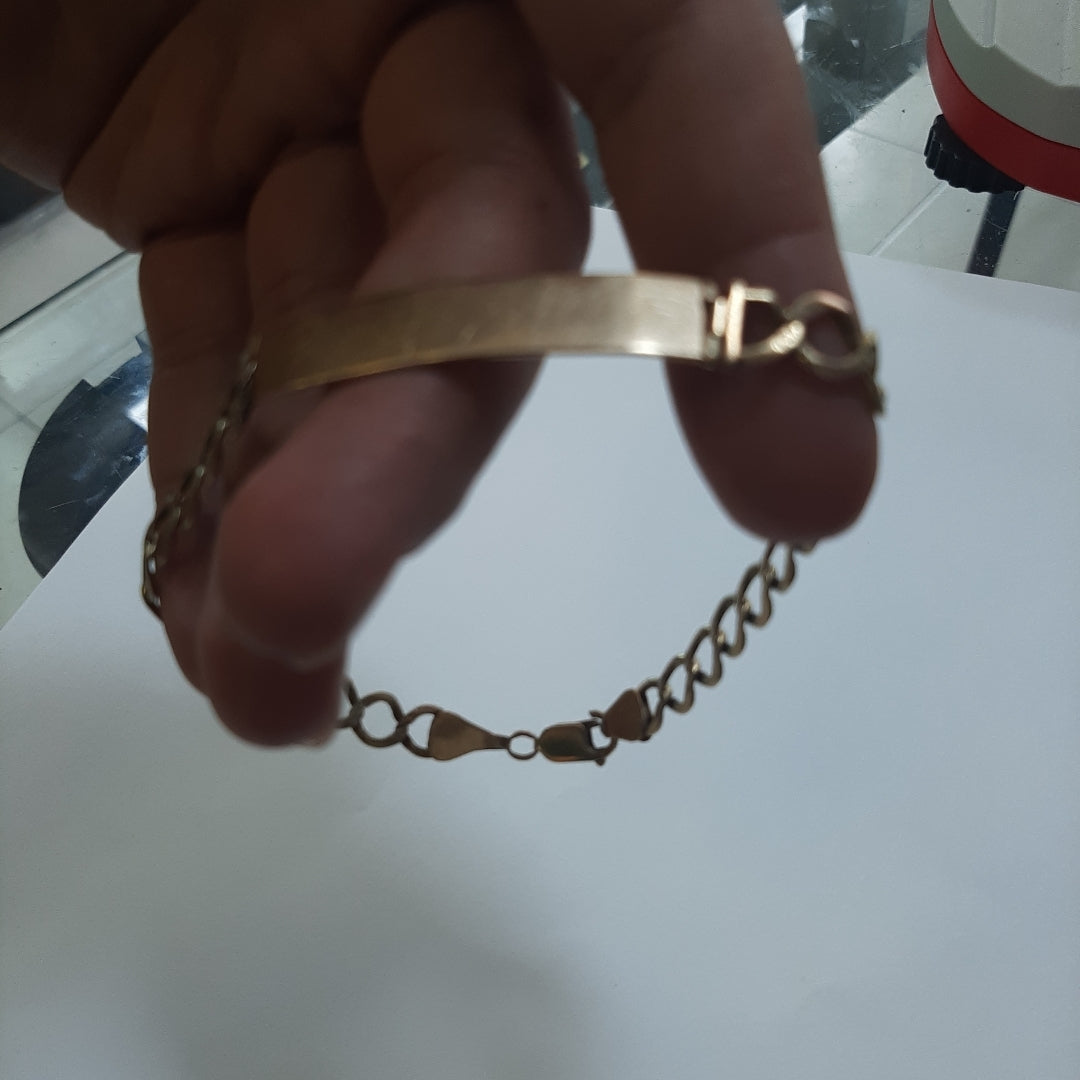 ESCLAVA ORO 14 K 11.6 GRMS (SEMINUEVO)