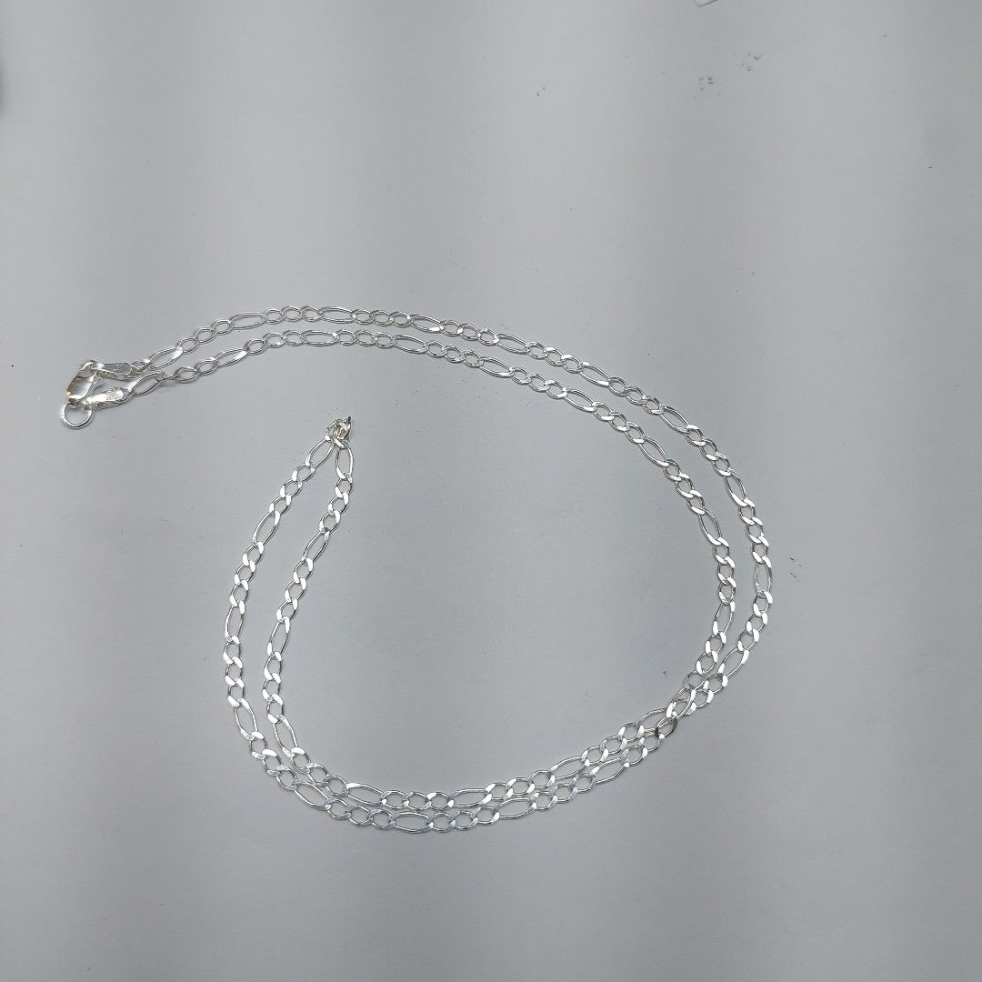 CADENA 3X1 PLATA .925 55 CM 4.33 GR (NUEVO)