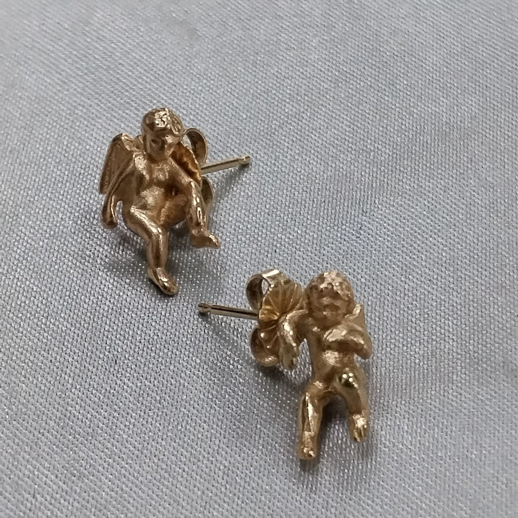 BROQUELES PAR ORO 14 K 3.2 GRMS (SEMINUEVO)