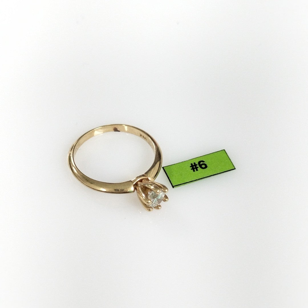 ANILLO ORO 14 K 2,50 GRMS (SEMINUEVO)