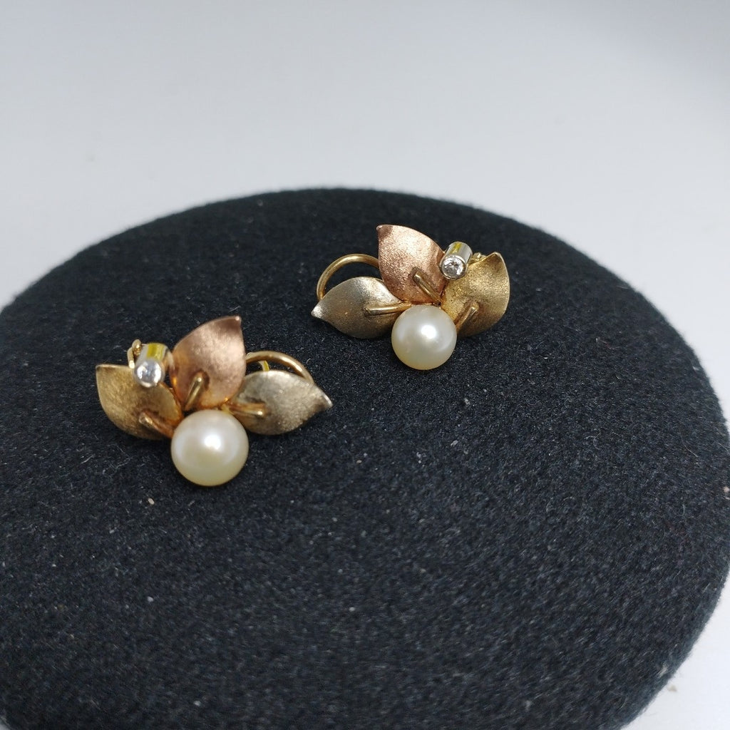 ARETES PAR ORO 14 K 4.1 GRMS (SEMINUEVO)