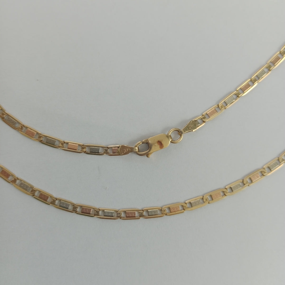 CADENA ORO 14 K 10,50 GRMS (SEMINUEVO)