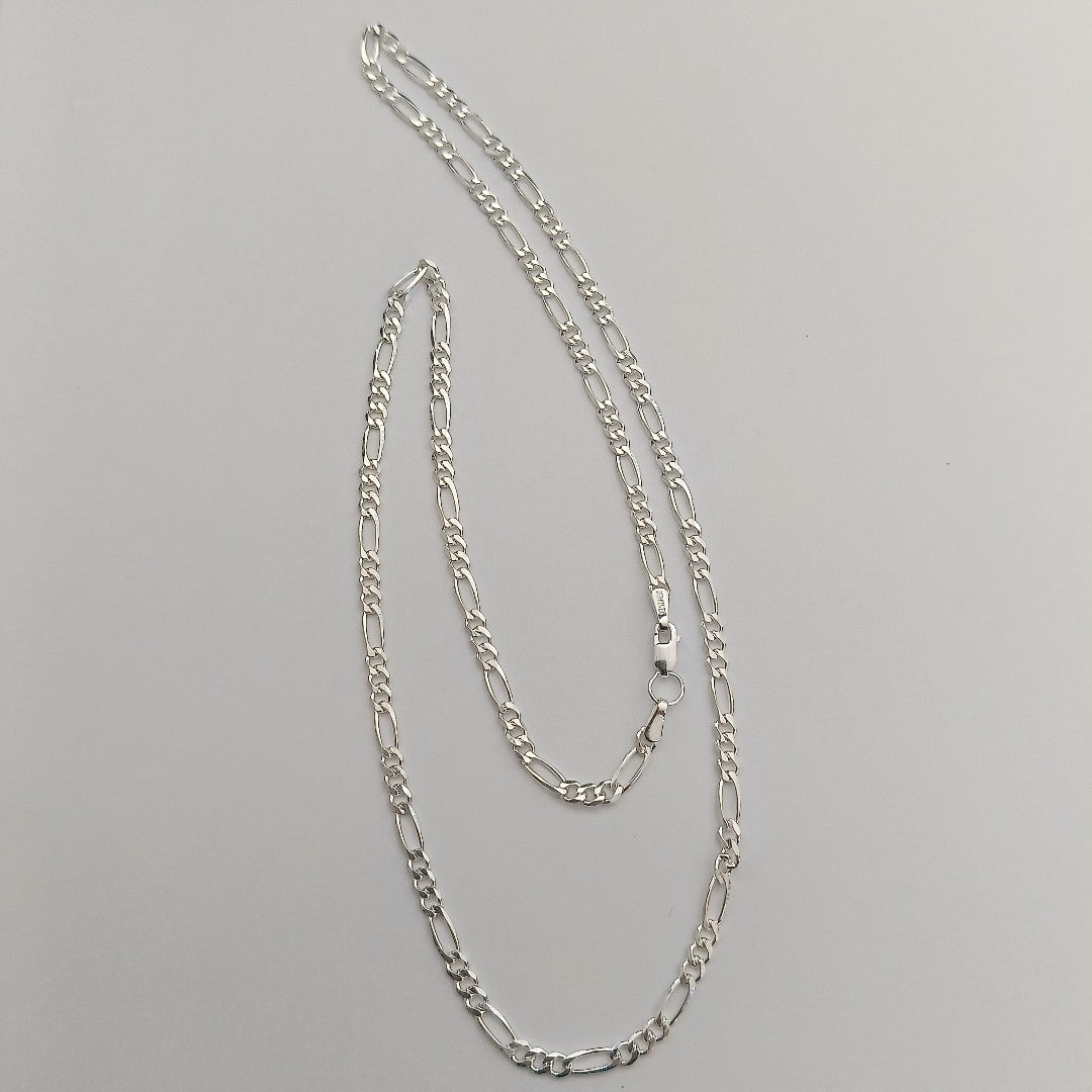 CADENA 3X1 PLATA .925 55 CM 7.62 GR (NUEVO)