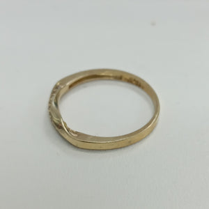 ANILLOS C/CIRCONIA ORO 10K TALLA 9 1.8 GR (NUEVO)