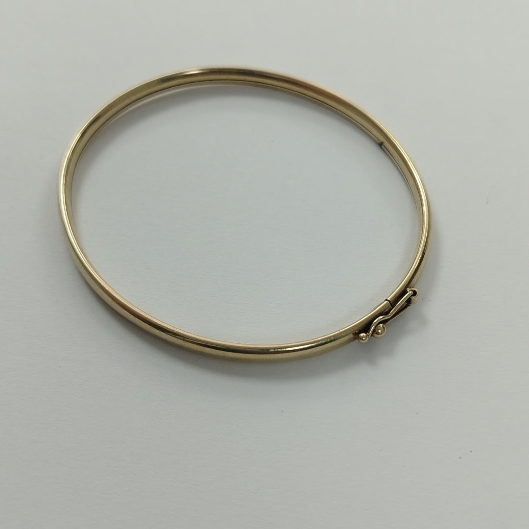 PULSERA RIGIDA ORO 10 K 5,30 GRMS (SEMINUEVO)