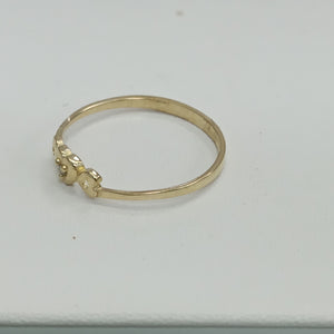 ANILLOS FIG CORAZON ORO 10K TALLA 8 0.9 GR (NUEVO)