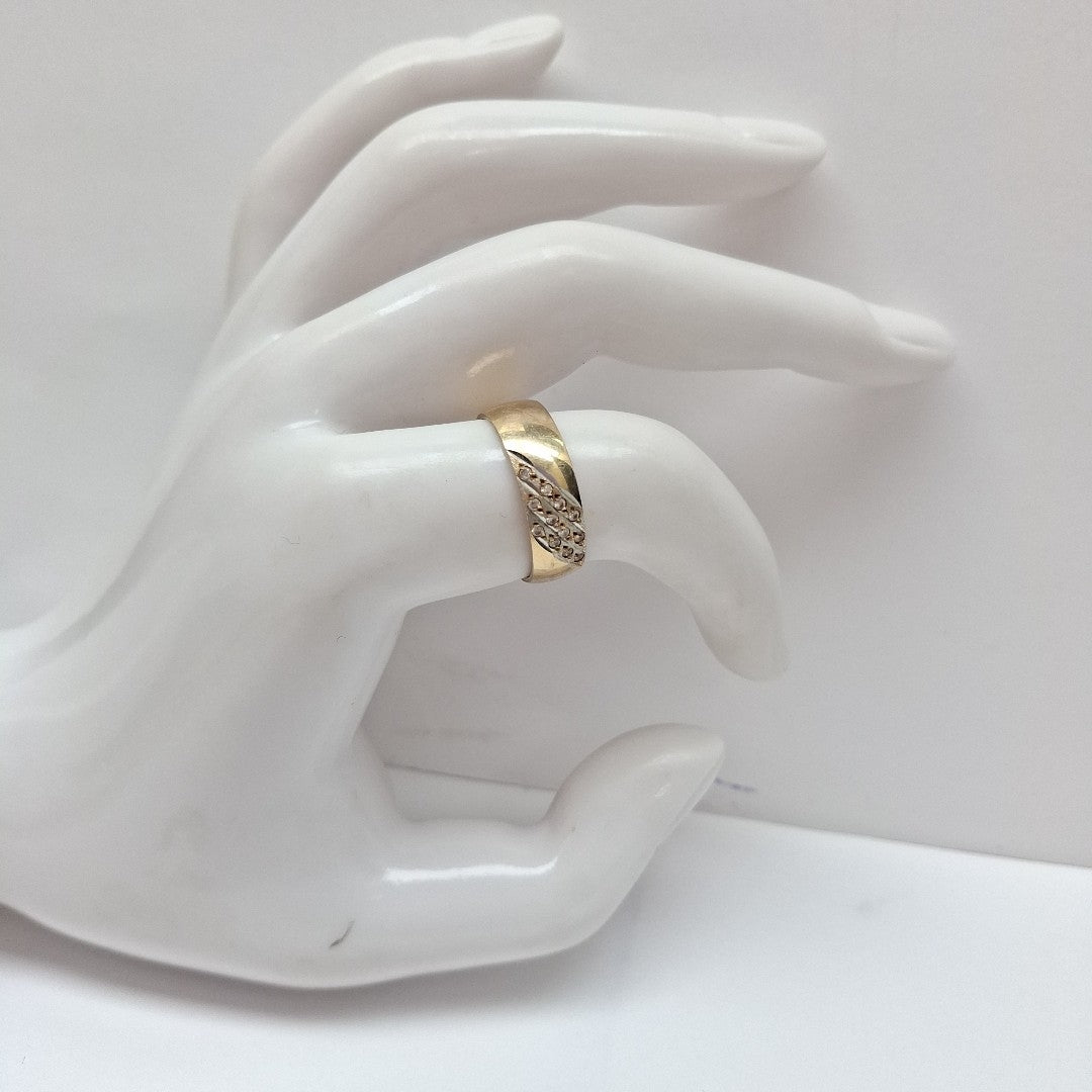 ARGOLLA ORO 14 K 3.4 GRMS (SEMINUEVO)