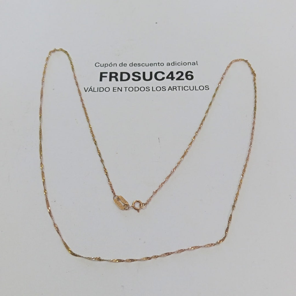 CADENA ORO 10 K 1 GRMS (SEMINUEVO)