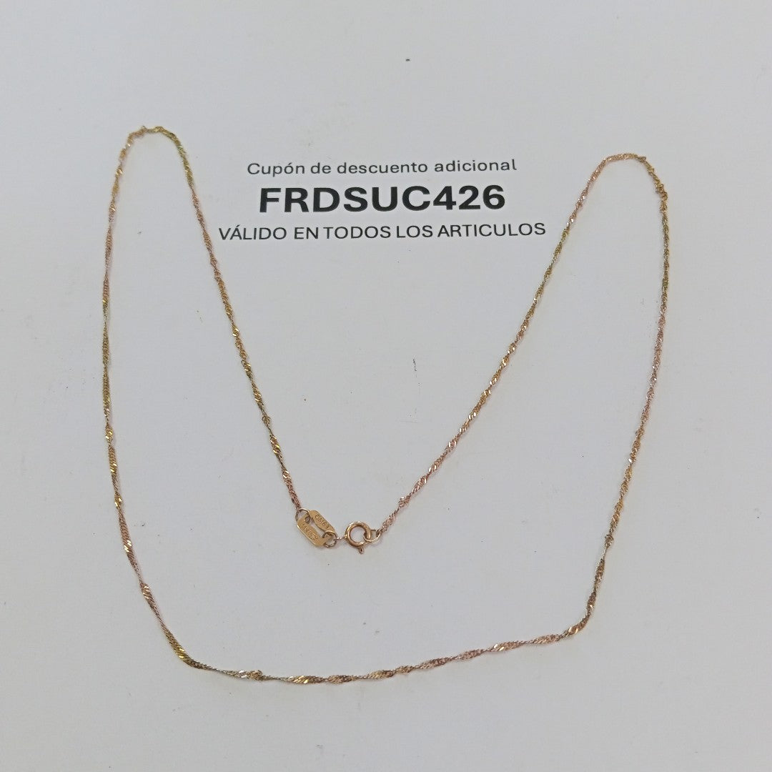 CADENA ORO 10 K 1 GRMS (SEMINUEVO)