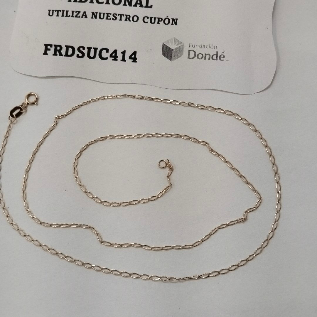 CADENA ORO 10 K 1,80 GRMS (SEMINUEVO)
