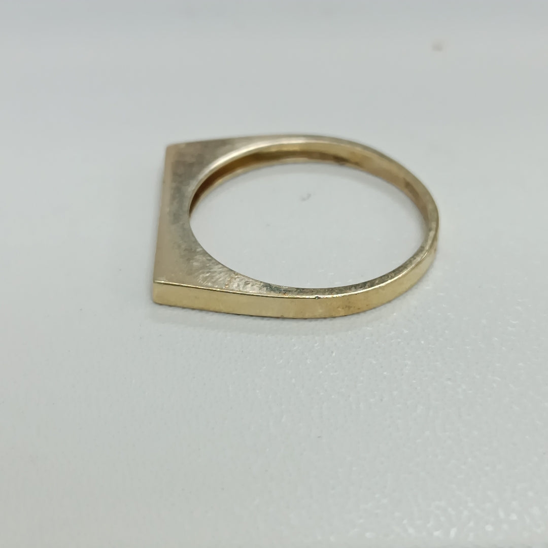 ANILLOS C/CIRCONIA ORO 10K TALLA 9 2.1 GR (NUEVO)