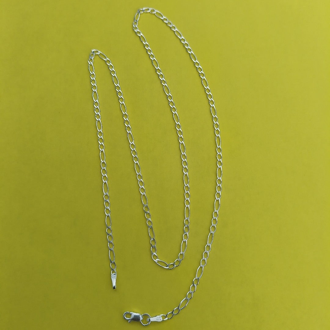 CADENA 3X1 PLATA .925 55 CM 4.33 GR (NUEVO)