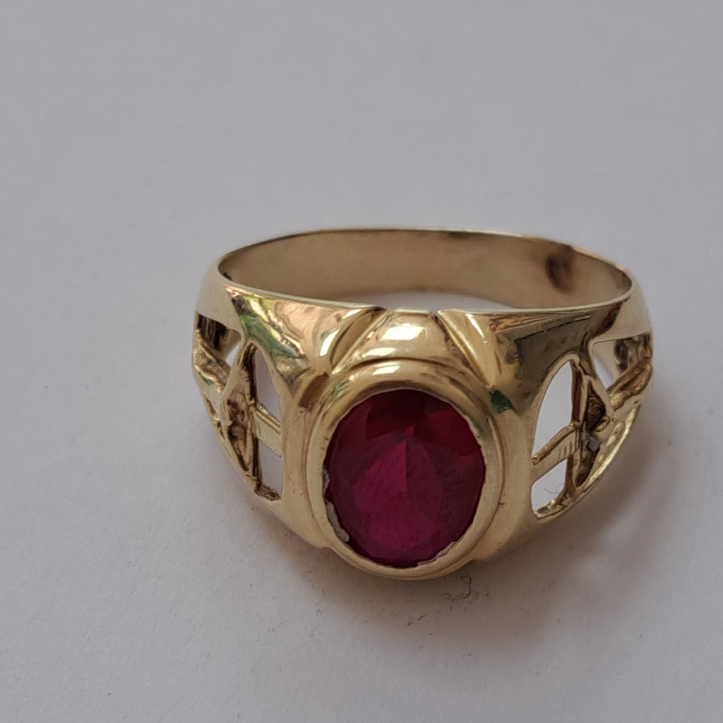 ANILLO ORO 14 K 4,90 GRMS (SEMINUEVO)