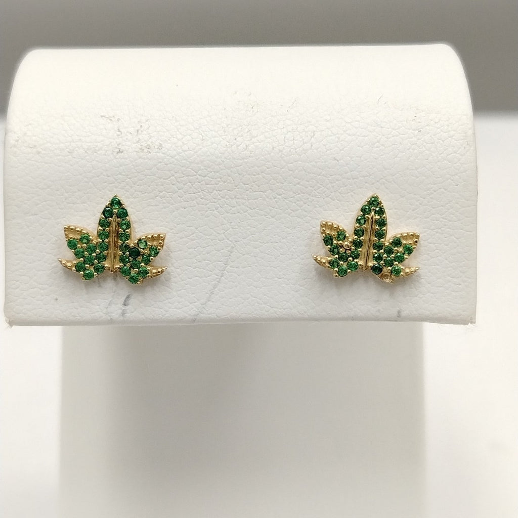 BROQUELES ORO 14K 1.5 (NUEVO)