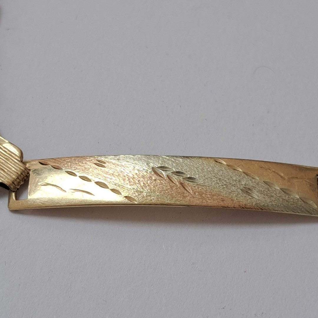 ESCLAVA ORO 10 K 8,50 GRMS (SEMINUEVO)