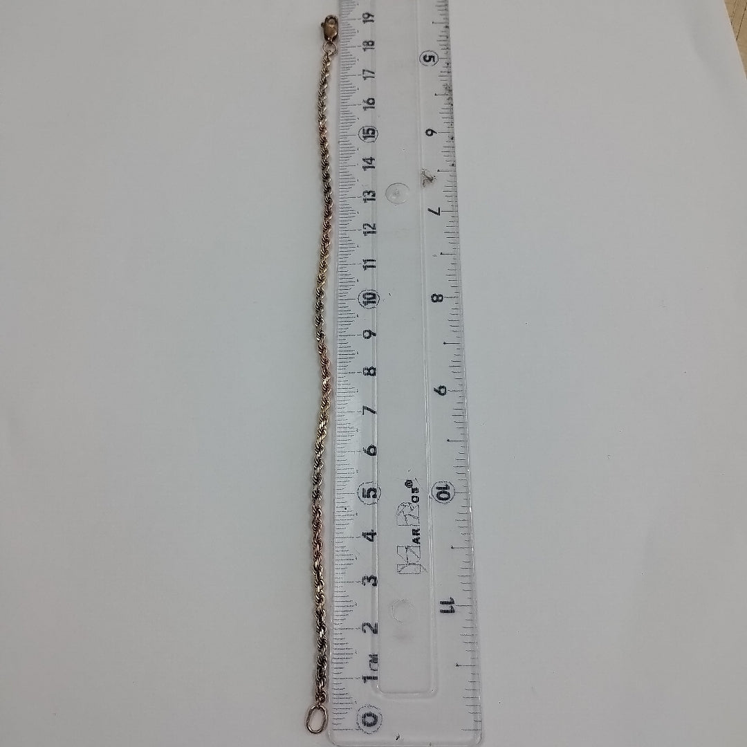 PULSERA ORO, ORO COMBINADO 14 K 4 GRMS (SEMINUEVO)