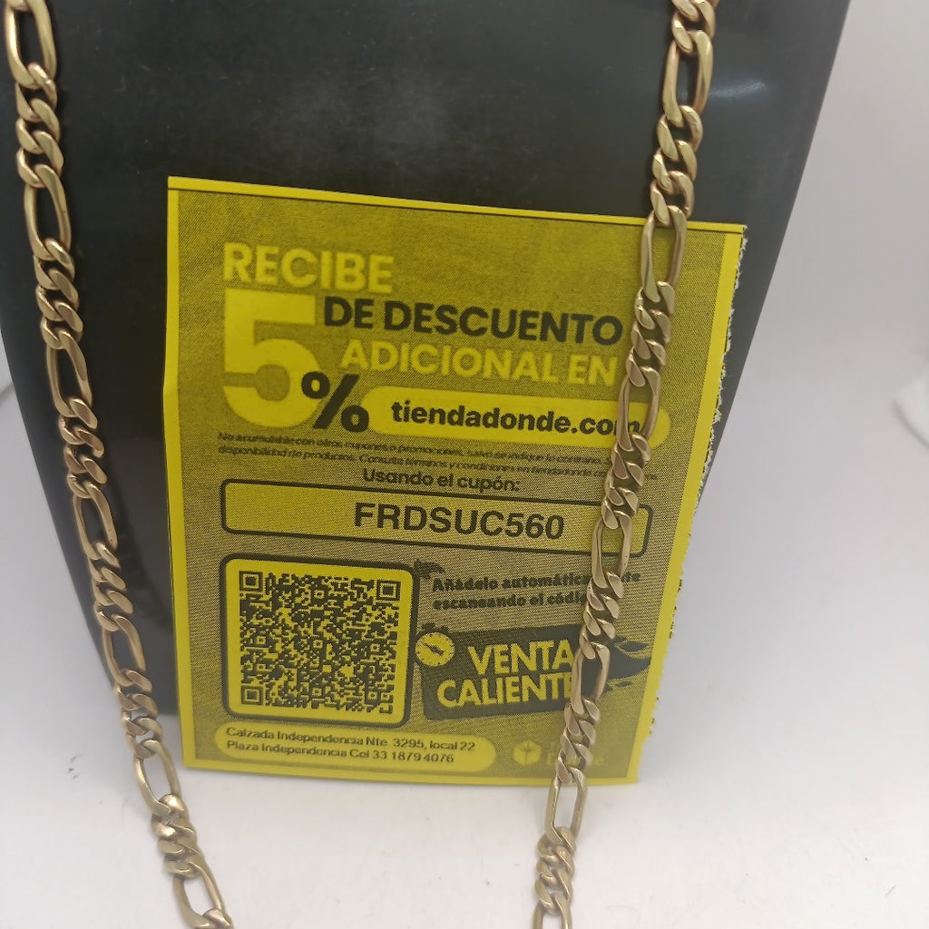 CADENA ORO 10 K 27,60 GRMS (SEMINUEVO)