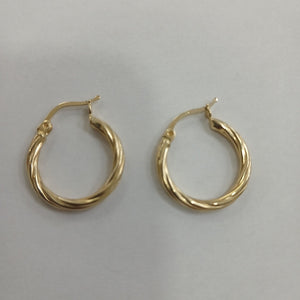 ARRACADAS ORO 14K 1.4 (NUEVO)