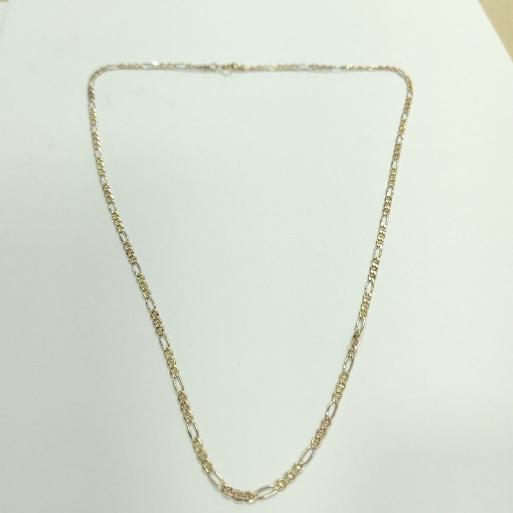 CADENA ORO COMBINADO 10 K 4.2 GRMS (SEMINUEVO)