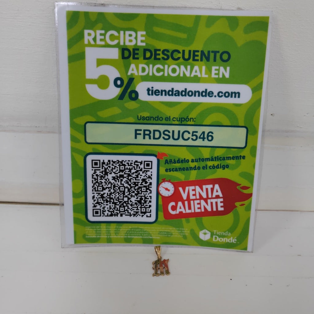 DIJE ORO 14 K 1.5 GRMS (SEMINUEVO)