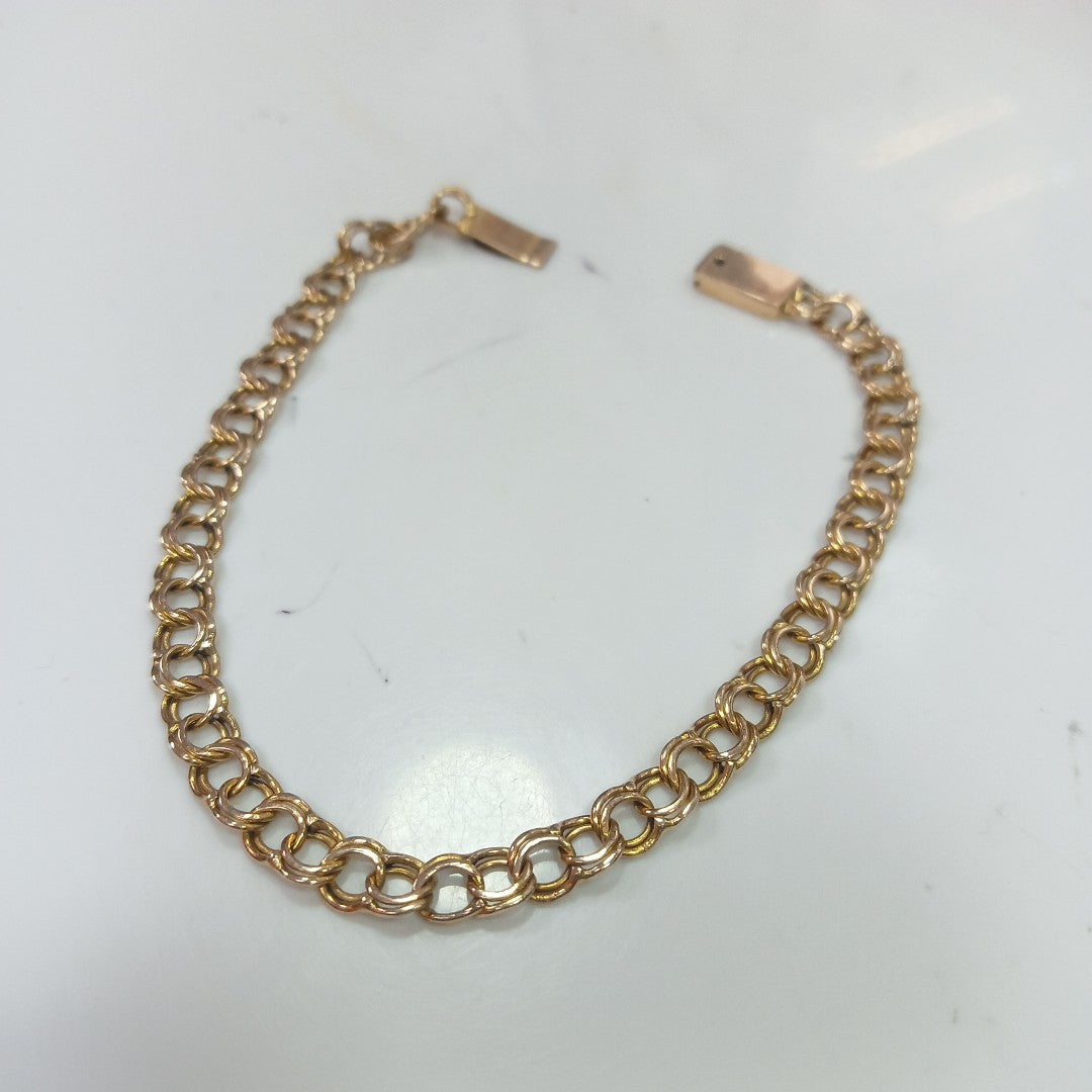 PULSERA ORO 10 K 3.6 GRMS (SEMINUEVO)