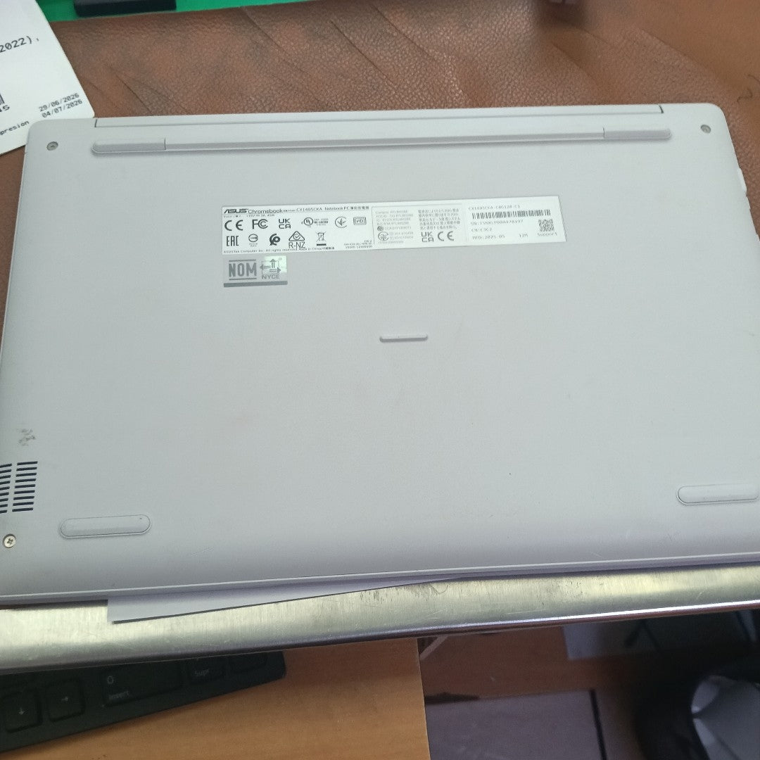 LAPTOP ASUS CROMEBOOK  CX1405CKA - C8G128 - C1 (2025) 128 GB 8 GB RAM (SEMINUEVO)