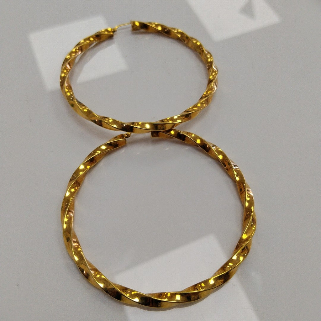 ARRACADAS PAR ORO 14 K 11.7 GRMS (SEMINUEVO)