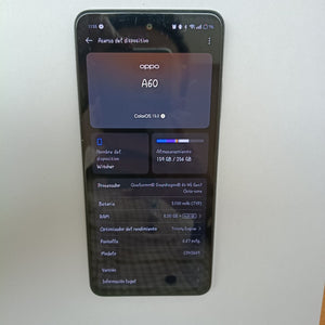 CELULAR OPPO A60 CPH3669 256 GB 8 GB RAM (SEMINUEVO)