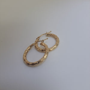 ARRACADAS PAR ORO 14 K 1,20 GRMS (SEMINUEVO)