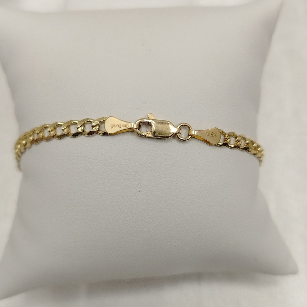 PULSERAS BARBADA ORO 14K 21 CM 5.3 GR (NUEVO)
