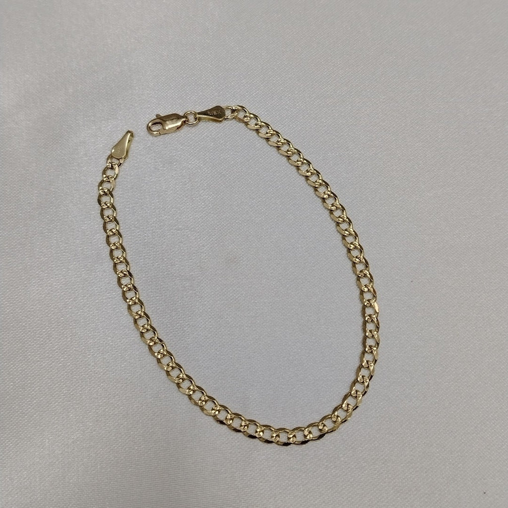 PULSERAS BARBADA ORO 14K 21 CM 5.3 GR (NUEVO)