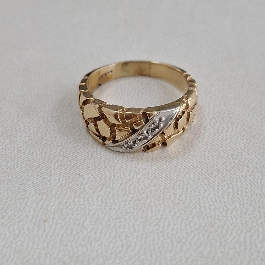 ANILLO ORO 14 K 5,40 GRMS (SEMINUEVO)