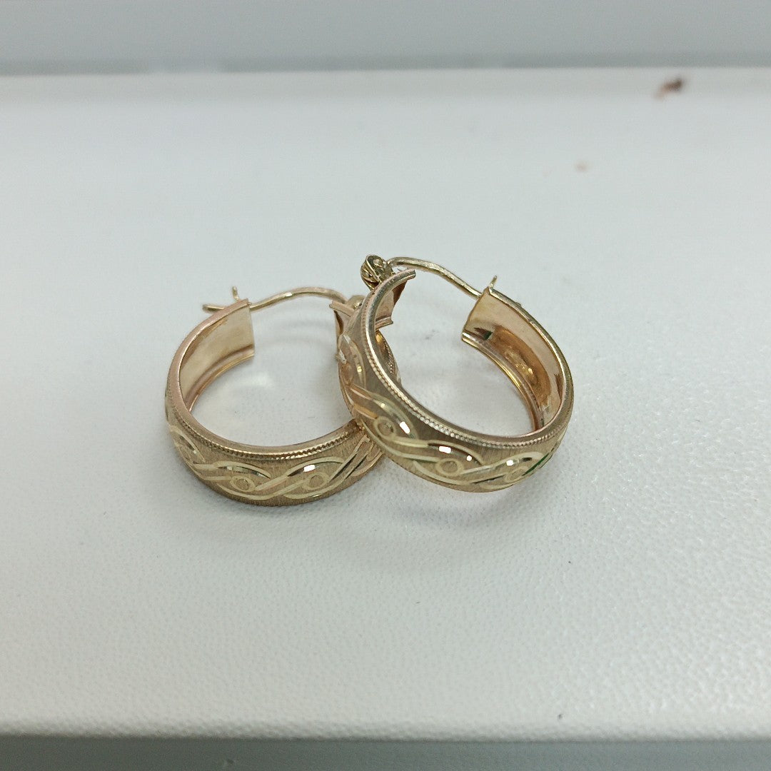ARETES ARRACADAS ORO 10K 2.7 GR (NUEVO)