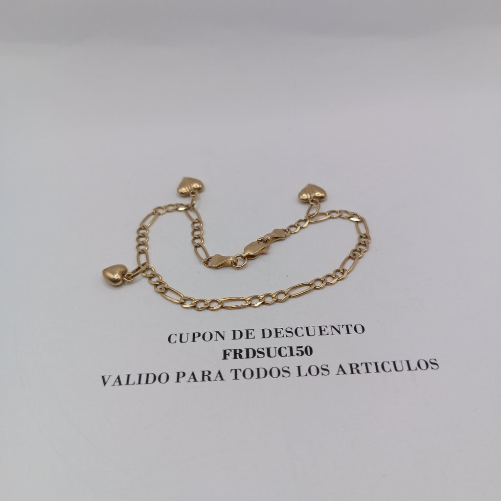 PULSERA ORO 10 K 4,60 GRMS (SEMINUEVO)